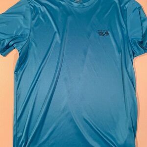 Mountain Hardwear Men's Vibrant Blue Tee